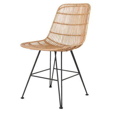 Chaise en rotin naturel - HKliving