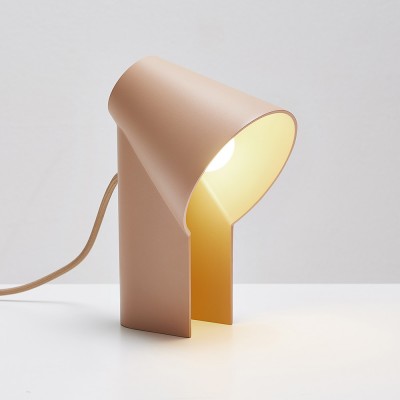 Lampe à poser Study dusty peach - Woud