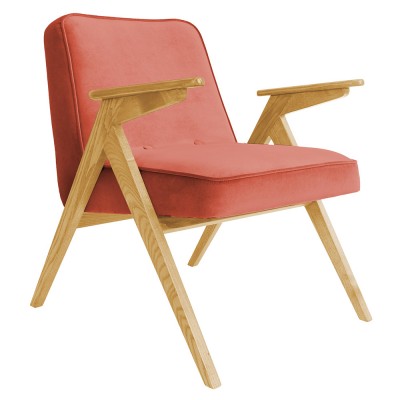 Fauteuil Bunny Velours chili pepper - 366 Concept