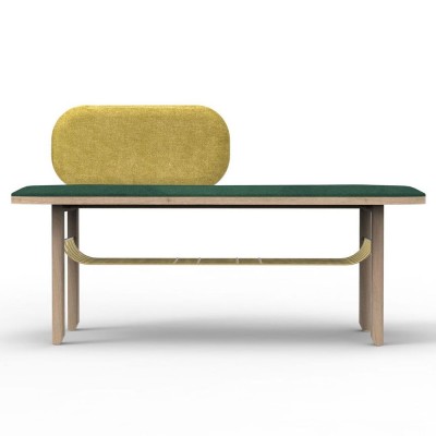 Banc Eustache vert - Hartô