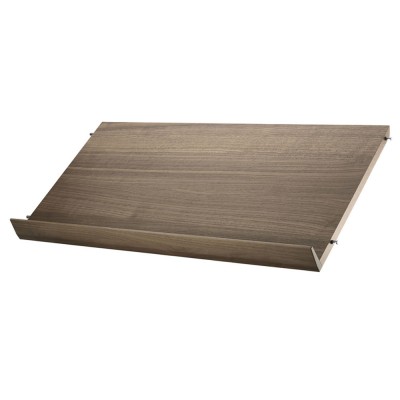 Étagère d'exposition noyer - Système String - String Furniture