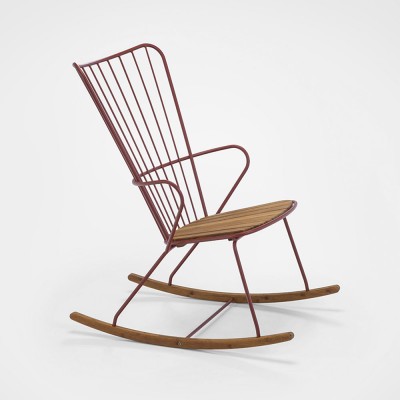 Rocking chair Paon paprika - Houe