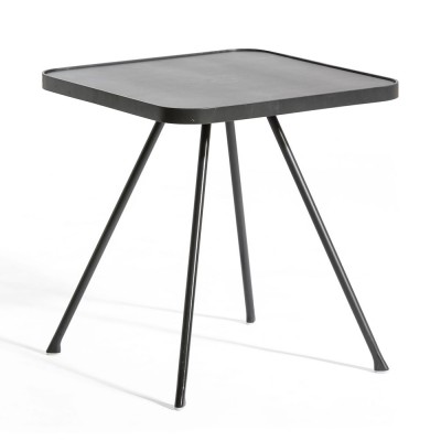 Table d'appoint Attol 45cm anthracite - Oasiq