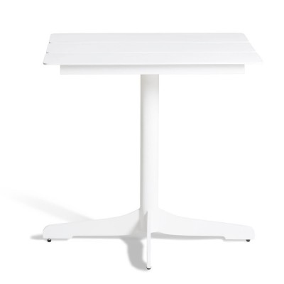 Table à manger Ceru 70x70 cm blanc - Oasiq