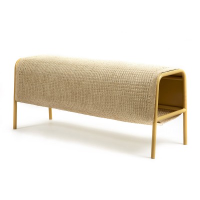 Banc Mecato naturel & sable L - ames