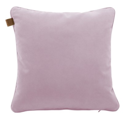 Coussin carré Velours rose poudré - 366 Concept