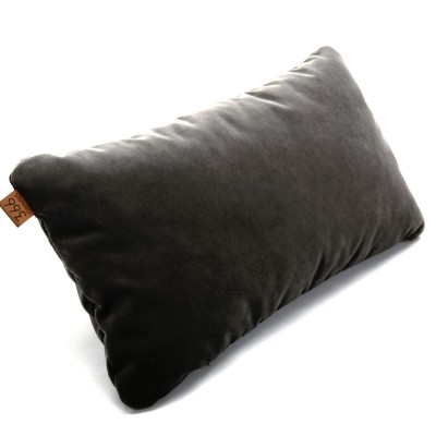 Coussin rectangle Velours graphite - 366 Concept