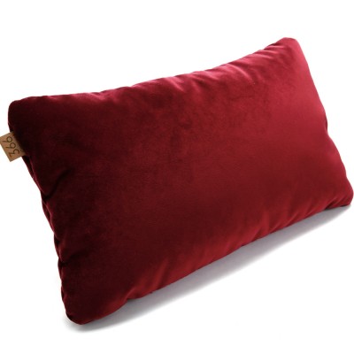Coussin rectangle Velours merlot - 366 Concept