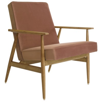 Fauteuil Fox Velours sierra - 366 Concept