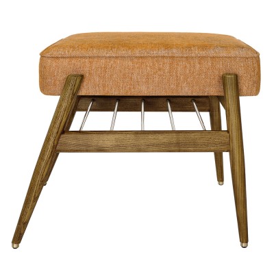 Repose-pieds Fox Loft mandarine - 366 Concept