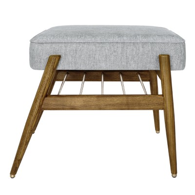 Repose-pieds Fox Loft argent - 366 Concept