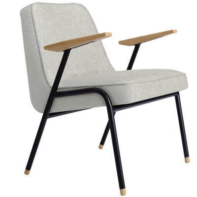 Fauteuil 366 Metal Loft blanc - 366 Concept