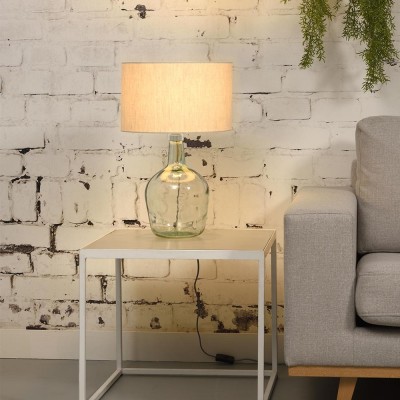 Lampe à poser Murano lin clair S - Good & Mojo