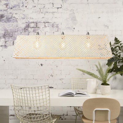 Suspension Komodo bambou blanc - Good & Mojo