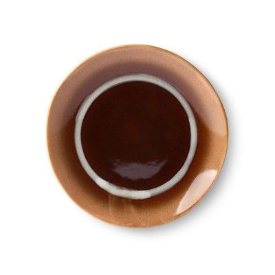 Assiette à dessert céramique 70's tornado Ø17,5 cm - HKliving