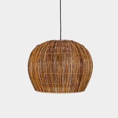 Suspension Rattan Bell S - AY Illuminate