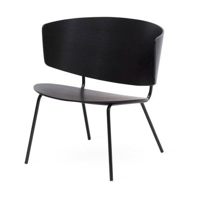 Chaise lounge Herman noir - Ferm Living