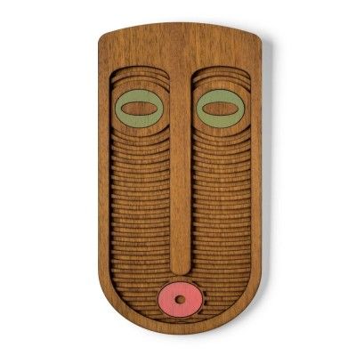 Masque Modern African naturel n°4 - Umasqu