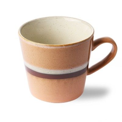 Tasse à Cappuccino en céramique 70's stream - HKliving