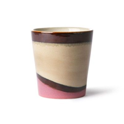 Mugs en céramique 70's dunes - HKliving