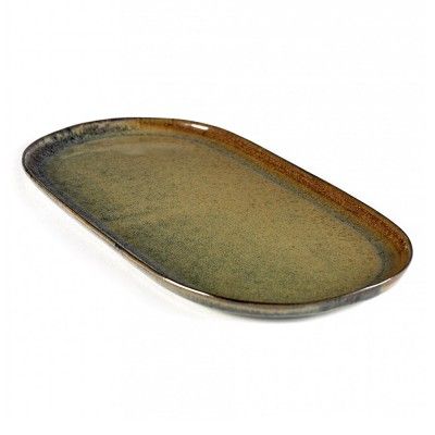 Assiette à Tapas Surface L indi grey - Serax