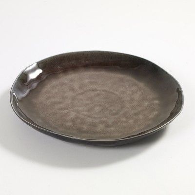 Assiette Pure ronde M brun - Serax