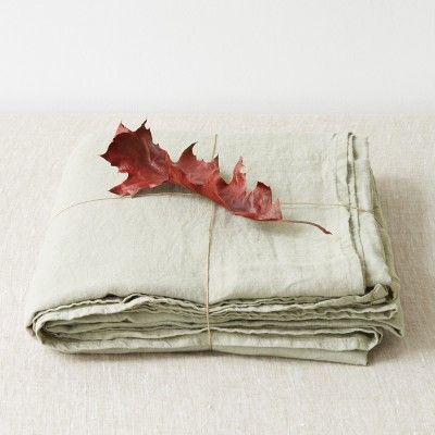 Drap en lin Sauge - Linen Tales
