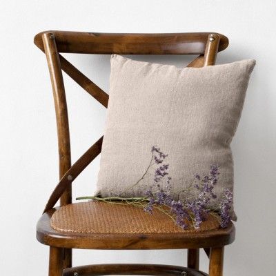 Housse de coussin en lin Portobello - Linen Tales