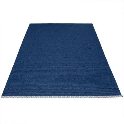 Tapis Mono bleu foncé - Pappelina