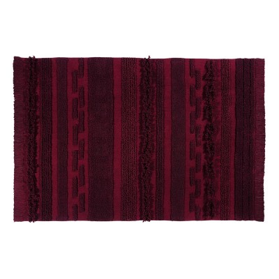 Tapis lavable Air Savannah rouge M - Lorena Canals