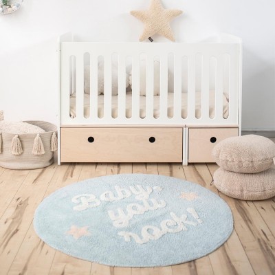 Tapis lavable Baby, you rock - Lorena Canals