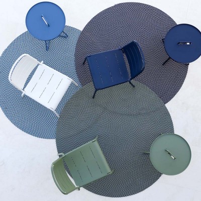 Tapis Defined bleu Ø140 cm - Cane line