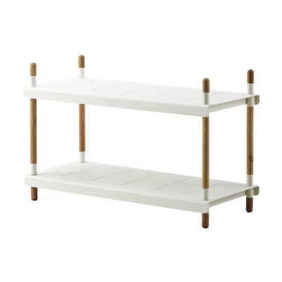 Étagère Shelving bas blanc - Cane line