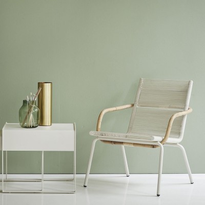 Chaise longue Sidd blanc - Cane line