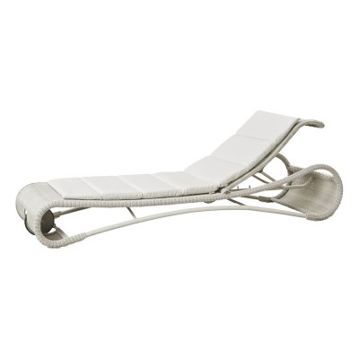 Chaise longue Escape blanc - Cane line