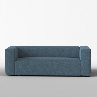 Canapé 3 places Agar coton vintage Navy - Panac