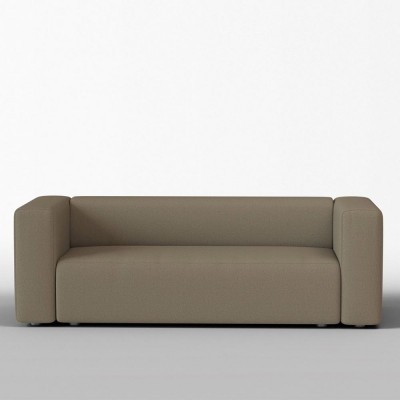 Canapé 3 places Agar laine feutrée Kiezel - Panac