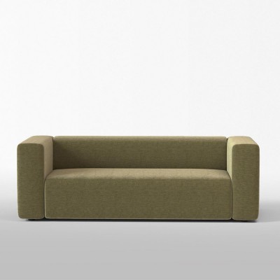 Canapé 3 places Agar tissu chenillé Dune - Panac