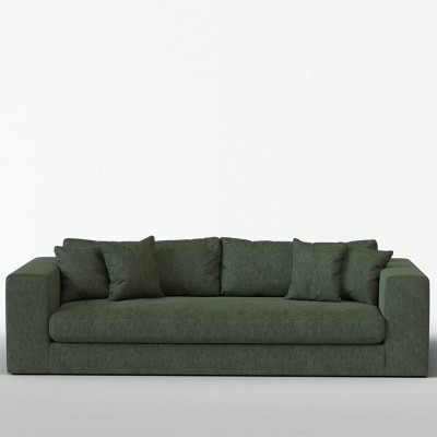 Canapé 4 places Bellechasse coton vintage Hunter - Panac