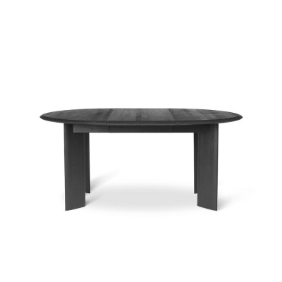 Table extensible Bevel noir Ø117cm - Ferm Living