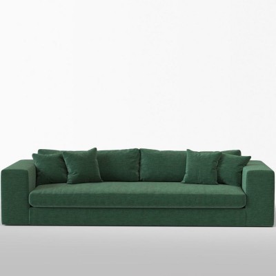 Canapé 4 places Bellechasse tissu chenillé Bottle - Panac