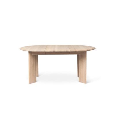 Table extensible Bevel naturel Ø117cm - Ferm Living