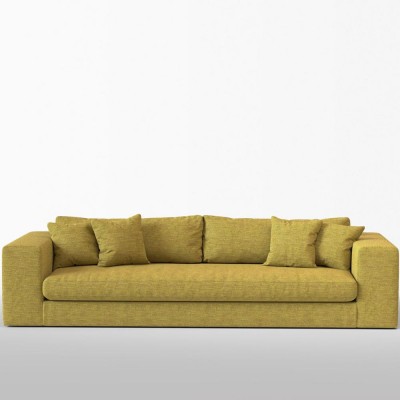 Canapé 4 places Bellechasse tissu chenillé Pear - Panac