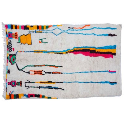 Tapis berbère Azilal fait-main au Maroc n°8 - Them