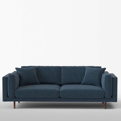 Canapé 3 places Daguerre tissu chenillé Shadow - Panac