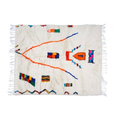 Tapis berbère Azilal fait-main au Maroc n°15 - Them