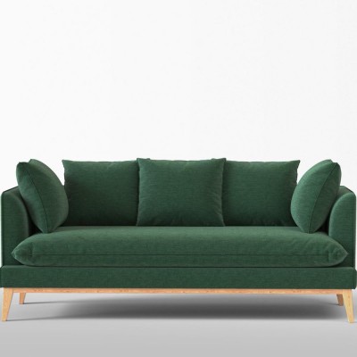 Canapé 4 places Custine tissu chenillé Bottle - Panac