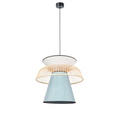 Suspension Mekko bleu & blanc S - Market Set