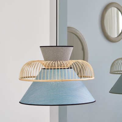 Suspension Mekko bleu & gris L - Market Set