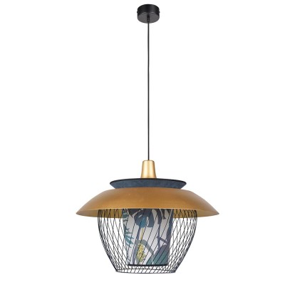 Suspension bleu nuit Oasis L - Market Set